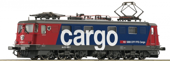 Electric locomotive Ae 610 500-1, SBB Cargo<br /><a href='images/pictures/Roco/Roco-52662.jpg' target='_blank'>Full size image</a>